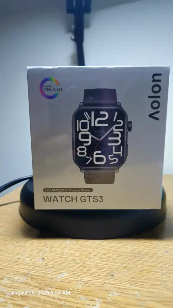 Aolon GTS 3 Smartwatch wanita black
