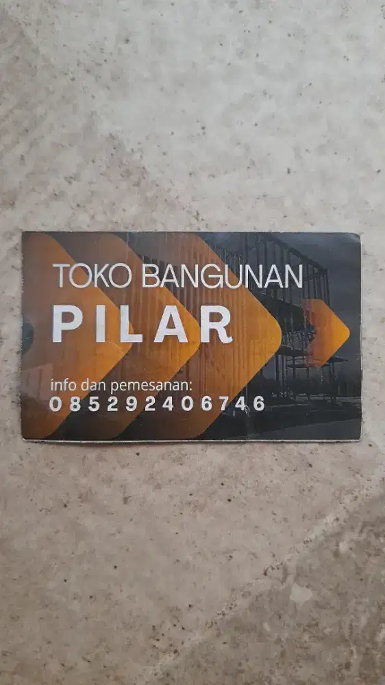 Dibutuhkan driver untuk toko bangunan