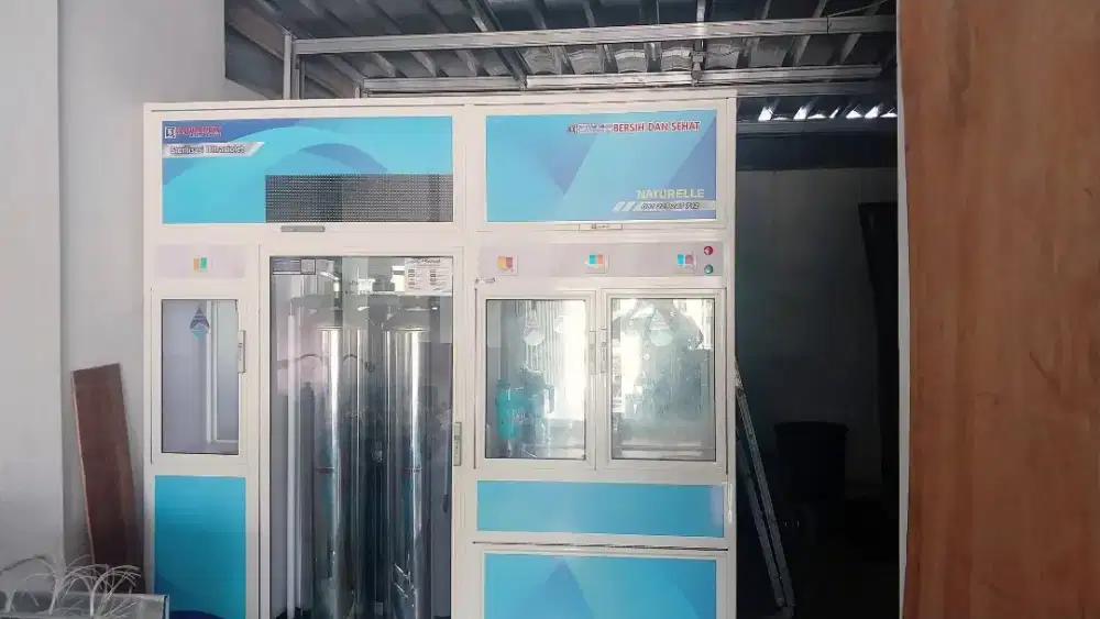 Mesin depot minum air isi ulang agualux type naturalle G