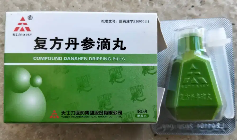 Compound DanShen Dripping Pill Fu Fang Dan Shen Di Wan
