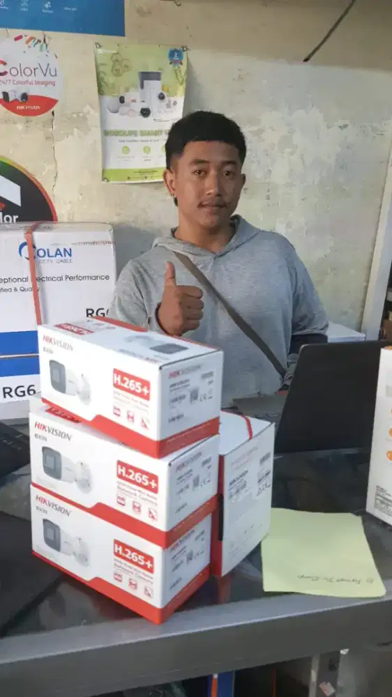PAKET CCTV SURABAYA | 4 KAMERA 8 KAMERA SIAP PASANG