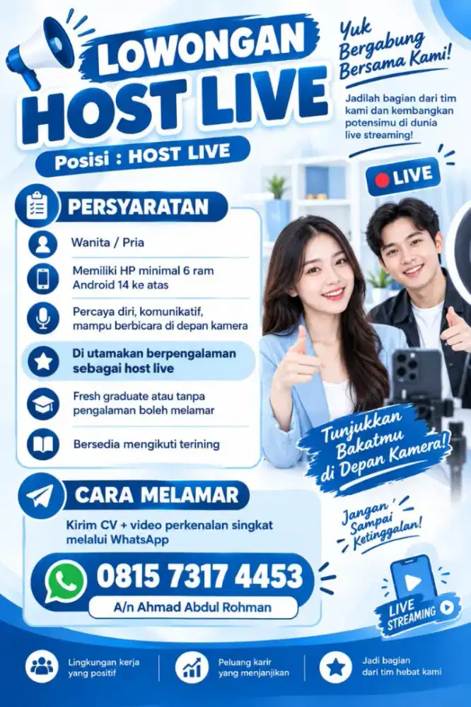 Loker host live
