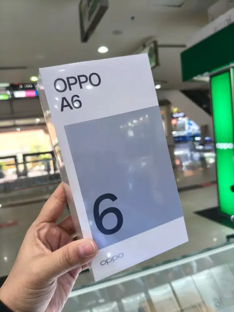 Oppo terbaru A6 6/256gb new garansi resmi