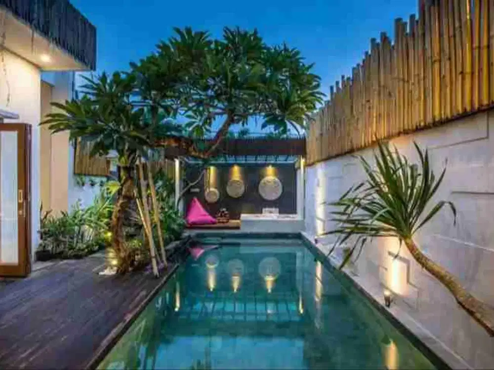 SALE 2 UNIT MINIMALIS MODERN VILLA FULL FURNISH BIDADARI SEMINYAK