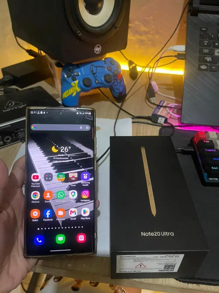 samsung note 20 ultra 8/256 gb sein fullset nominus