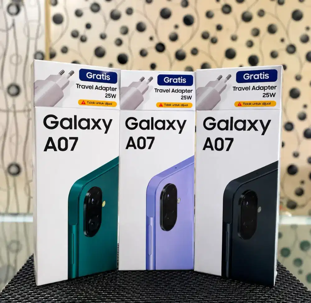 Samsung galaxy A07 New Garansi Resmi No Repack