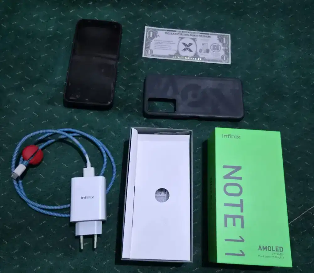 Dijual :

HP infinix note 11 4/64