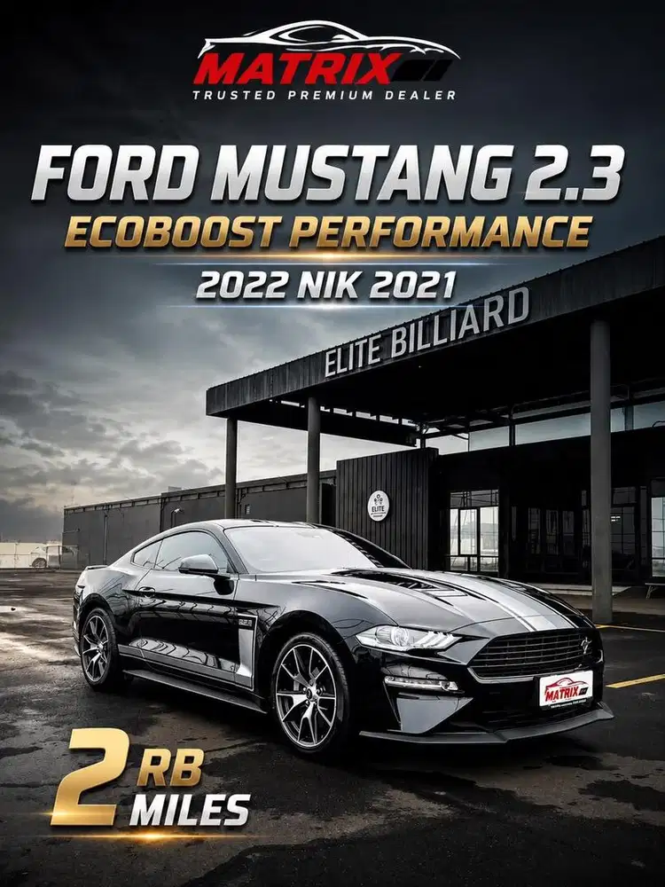 Ford Mustang 2.3 facelift ecoboost 2022 nik 2021