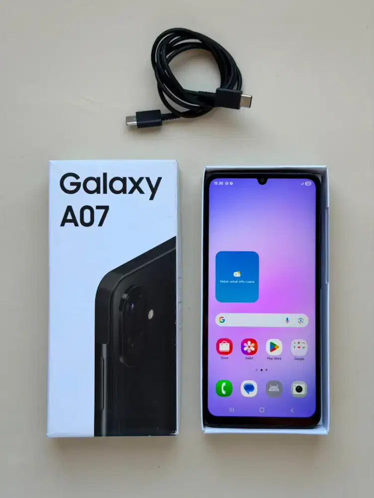 Samsung A07 4/64 - Black - Garansi on Mar 2027