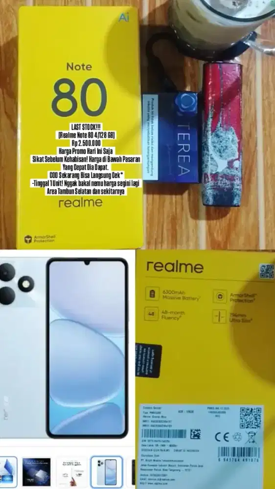 Realme Note 80 4/128 GB