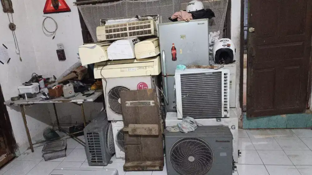 tampung ac rusak atau mati