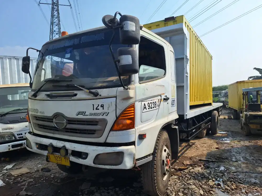 Hino Lohan FL 260 TI Tronton 6×2 bakBesi Ors Turbo Euro2 BioSolar Fuso