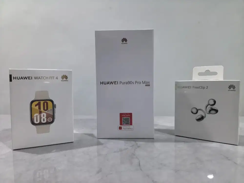 #WTS Huawei Pura 90S Pro Max 512GB Orange – Segel + Huawei Watch Fit 4