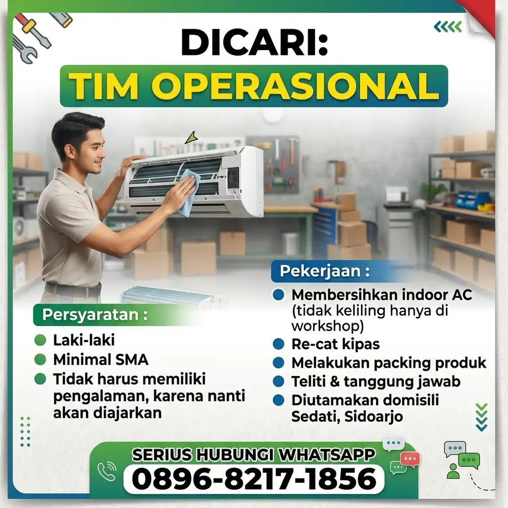 Loker tim operasional