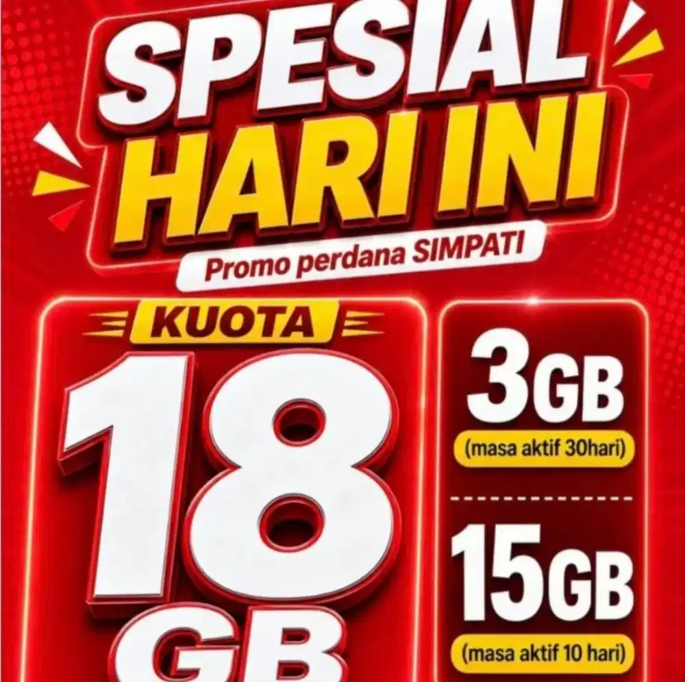 kartu perdana telkomsel 3gb
