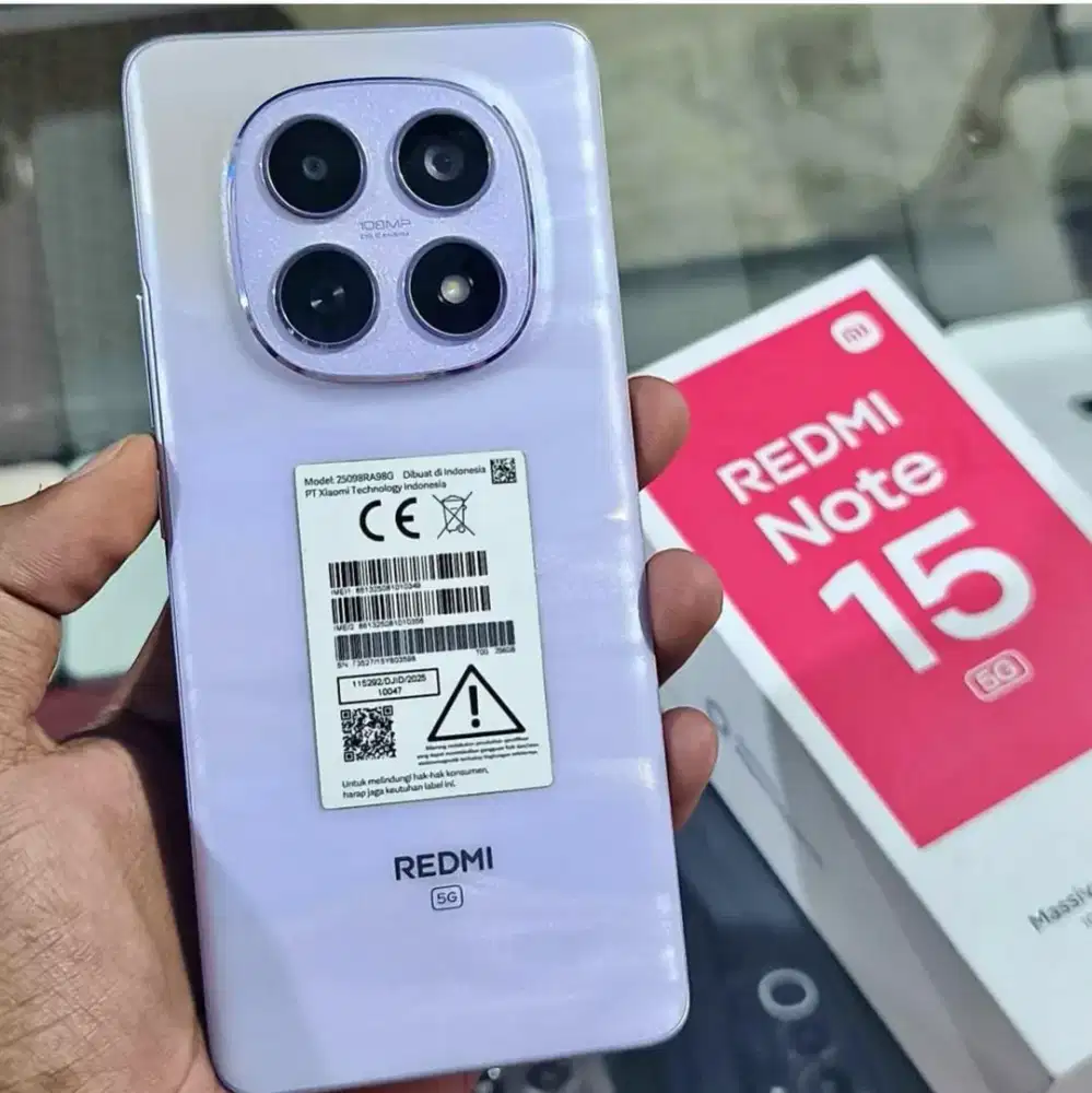Xiomie redmi note 15 6+6/128