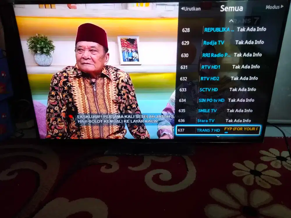 TV LED SAMSUNG DIGITAL NORMAL REMOT ADA