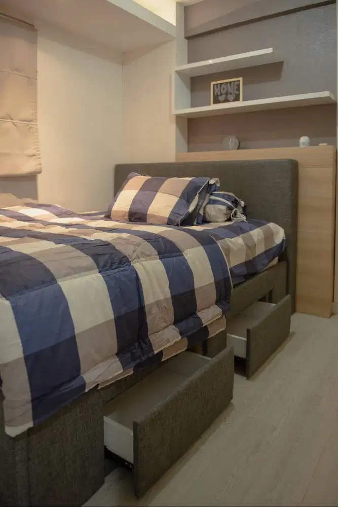 Disewakan Apartemen Kalibata City 2BR, Unit Terawat dan Cantik