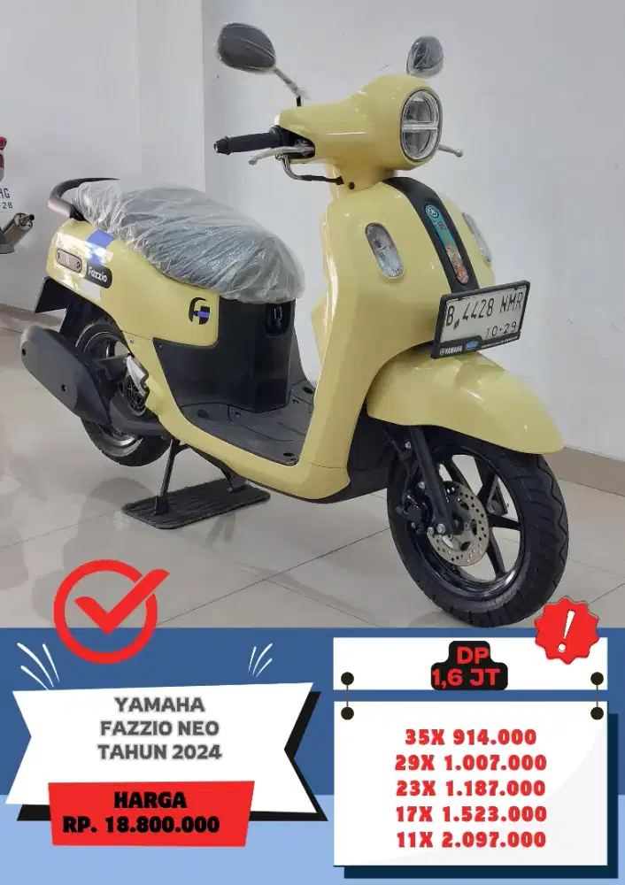 Yamaha Fazzio Neo Tahun 2024