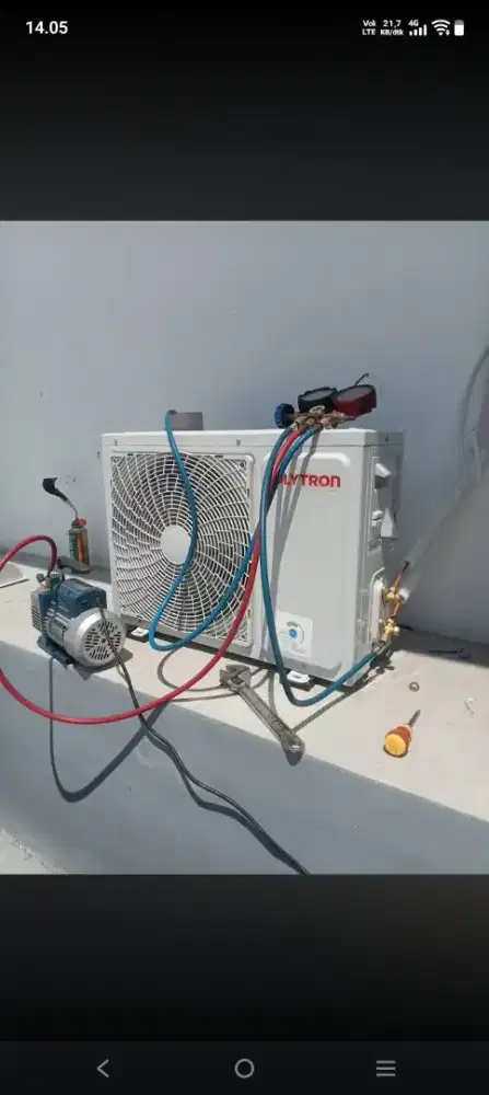 Jasa servis AC kulkas mesin cuci kompa air dll
