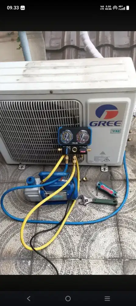Jasa servis AC kulkas mesin cuci kompa air dll
