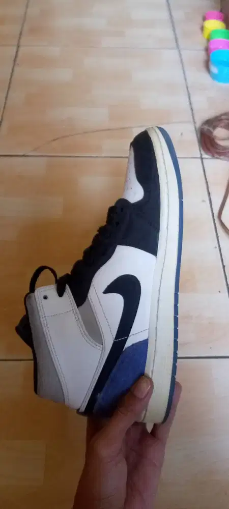 Nike Air Jordan 1 Mid SE Union Game Royal White Black Blue