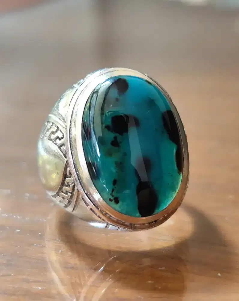 Bacan doko majiko (cokmer) dim 20*14*7 ring alpaka sj 8,5+