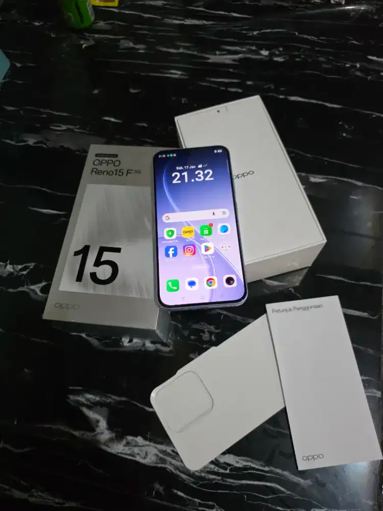 Oppo Reno 15F Fullset