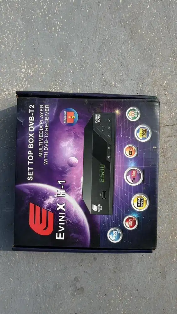 STB Digital Evinix H-1 second Mulus Fullset
