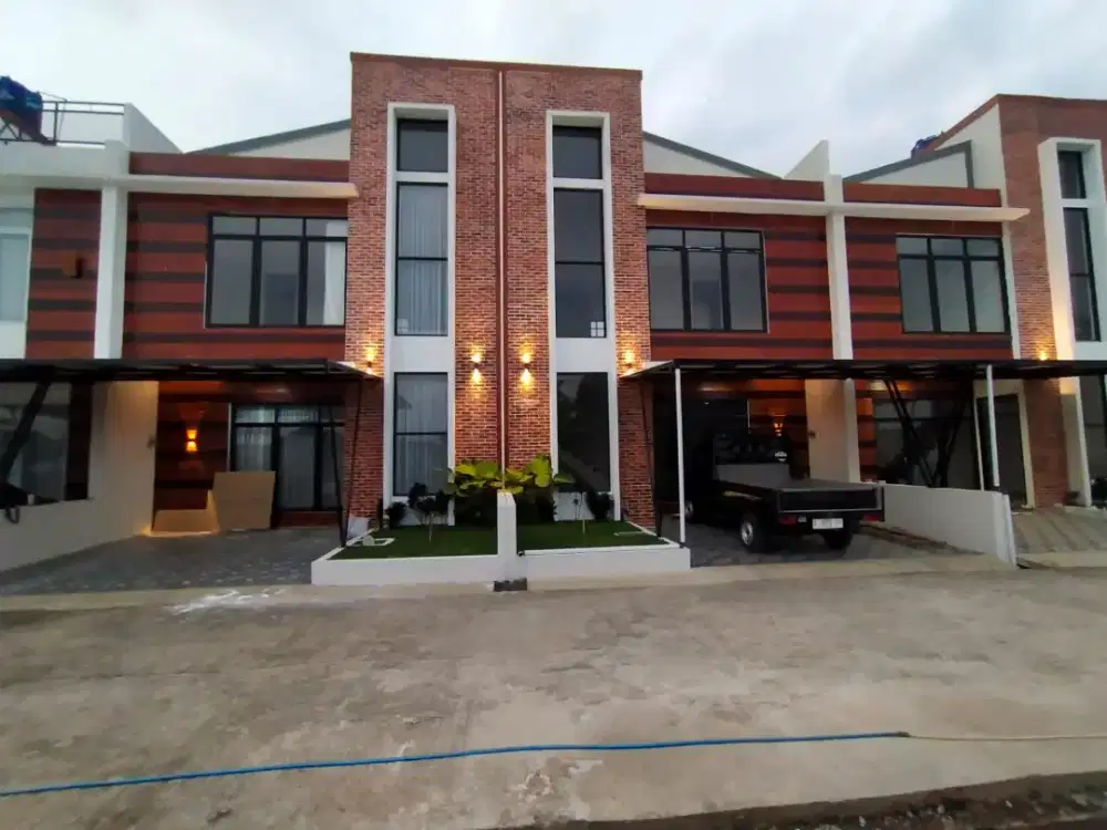 Rumah 3 Lantai Modern Elegan di Cluster Alam Cihanjuang Asri