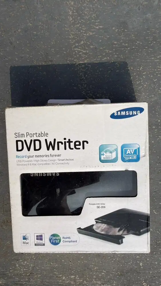 DVD Writer External Samsung SE-208 Bekas Mulus