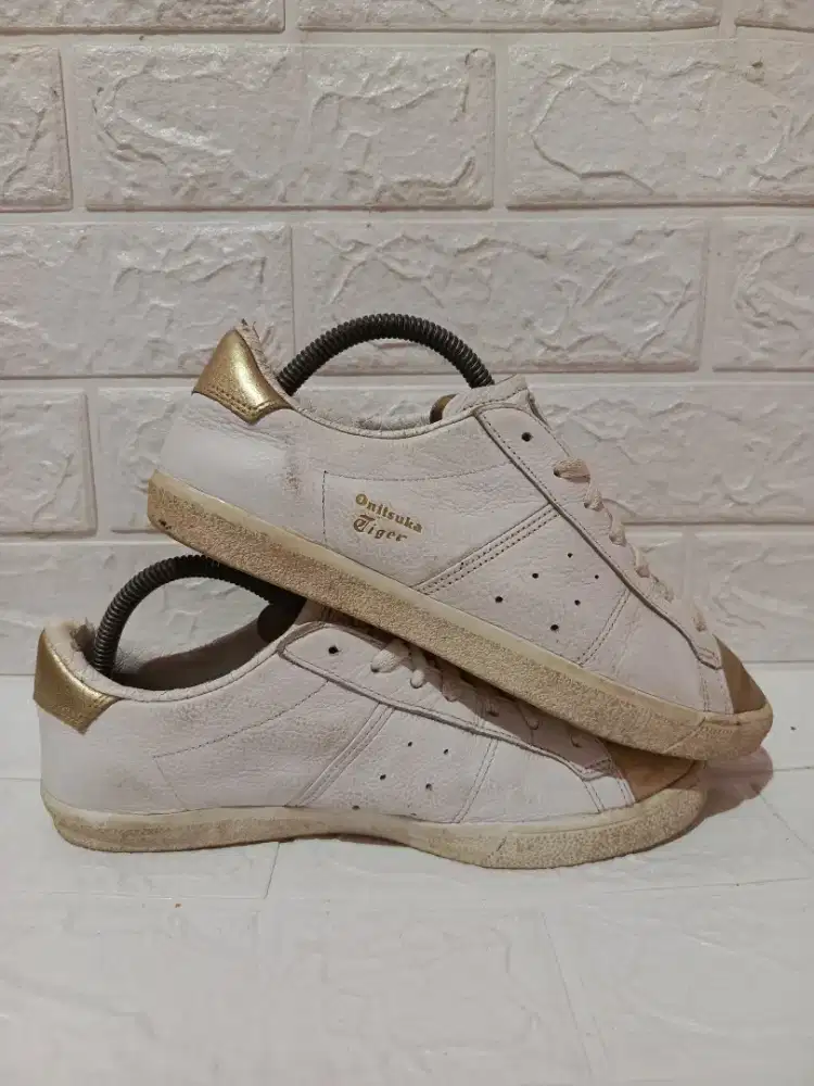 Onitsuka Tiger Lawnship white gold