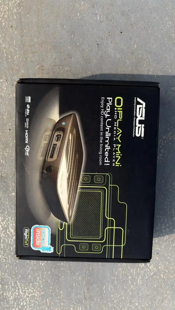 Media Player ASUS O!Play Mini HD Bekas Mulus Fullset + Bonus HDMI