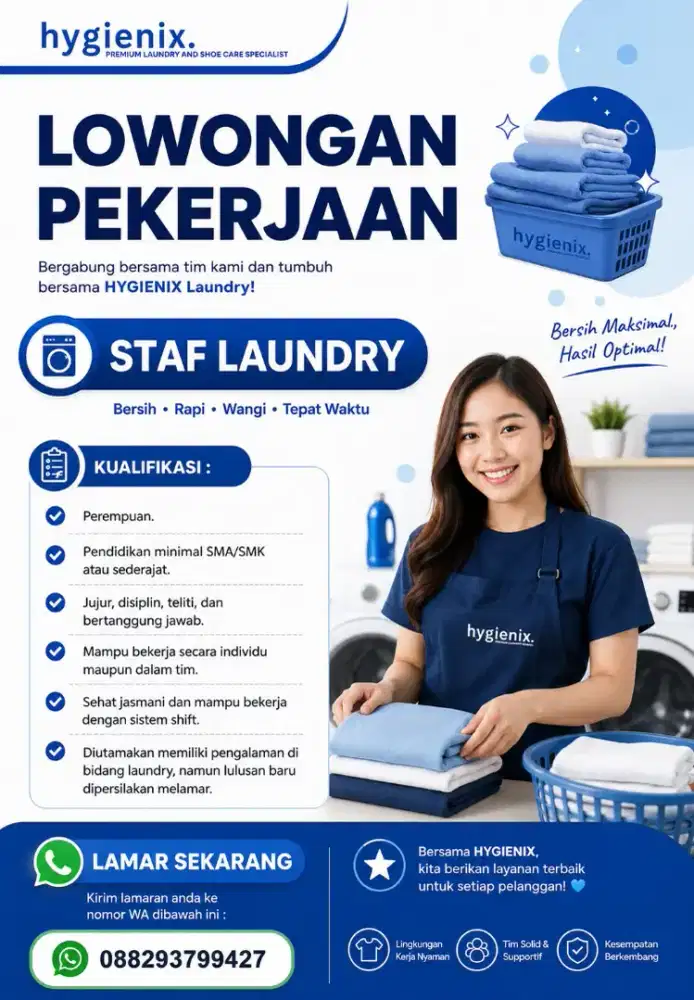 Staff Loundry Hygienix
