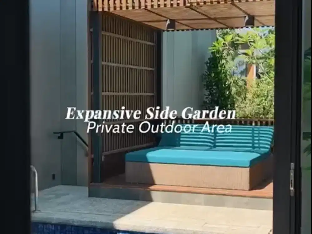 DIJUAL RUMAH SHOW HOUSE FULL FURNISHED SIAP HUNI DENGAN KOLAM RENANG POSISI HOOK DI LAYTON, NAVA PARK
