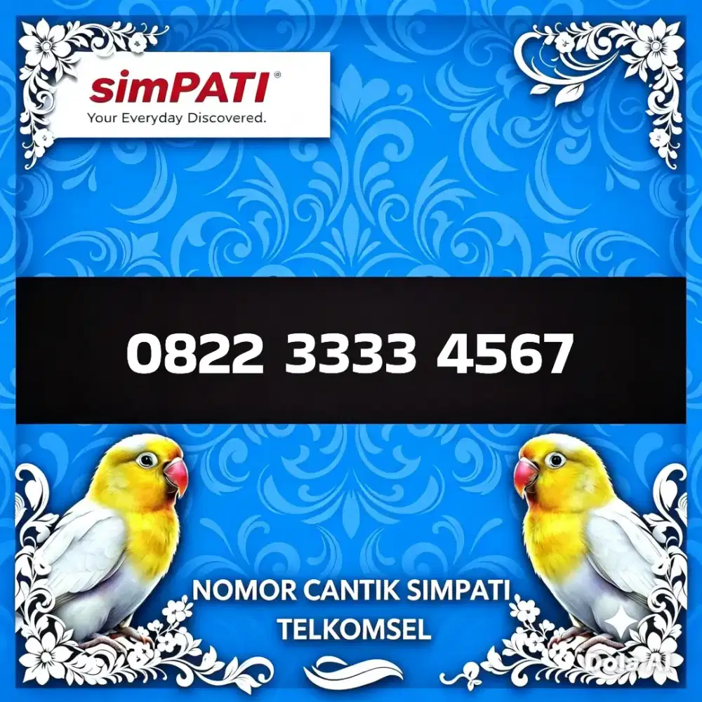 Nomor cantik simpati Telkomsel super