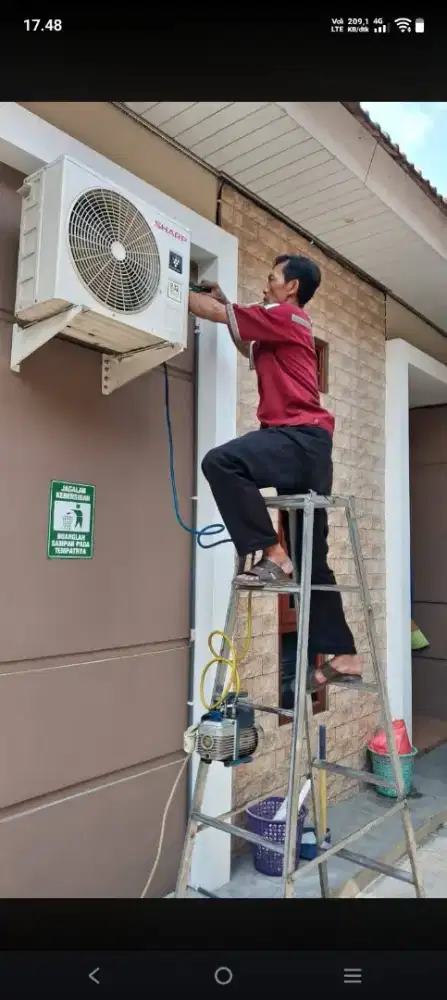 Jasa servis AC kulkas mesin cyci kompa air