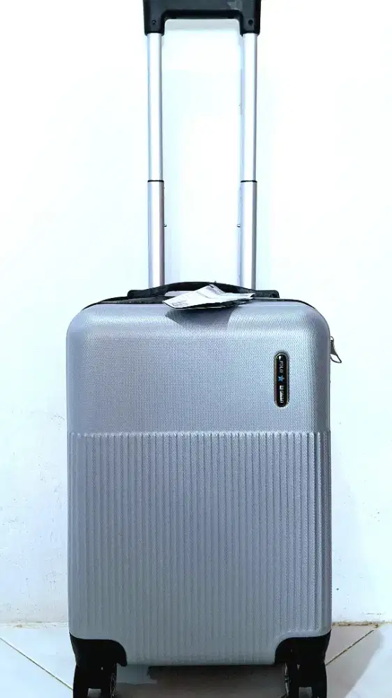 Baru tas koper polo hardcase fiber 18 inch