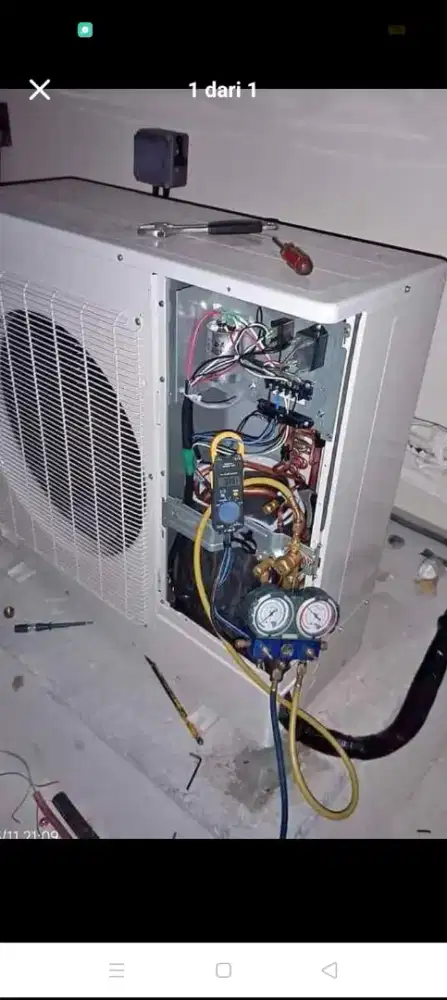 Jasa servis AC kulkas mesin cuci kompa air