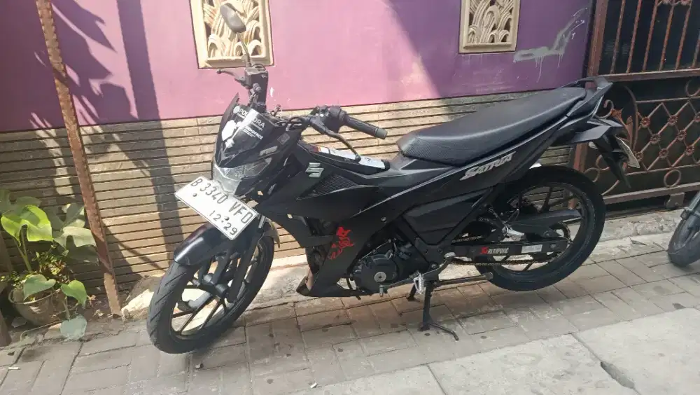 Jual Satria FI 2018 Pajak Panjang