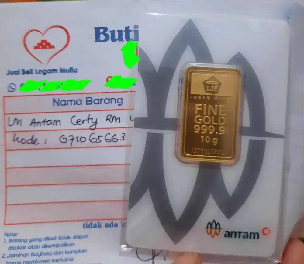 Emas Antam 10gr