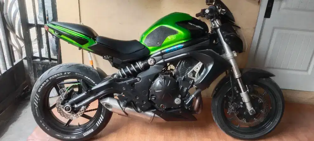 Kawasaki er6n 2012 warna hijau