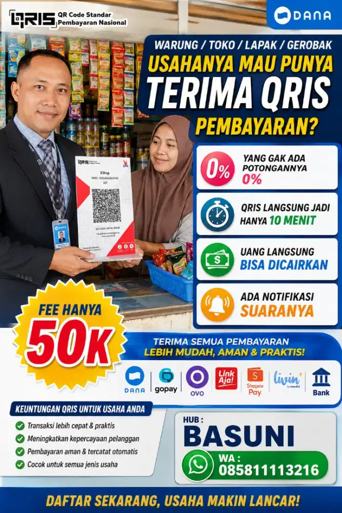 Jasa Daftar QRIS