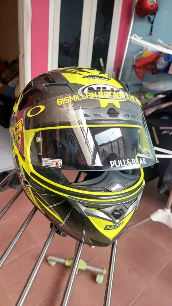 Helm nhk rx6 fullface doublevisor