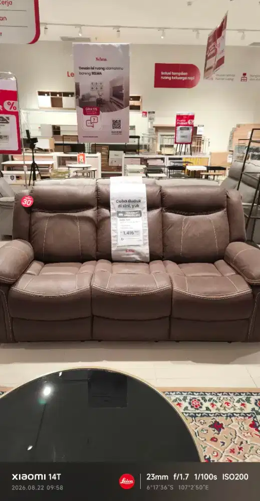 Set sofa rebahan