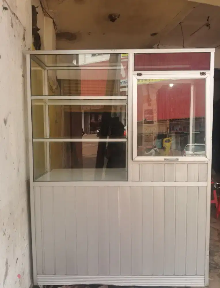 Gerobak bekas aluminium