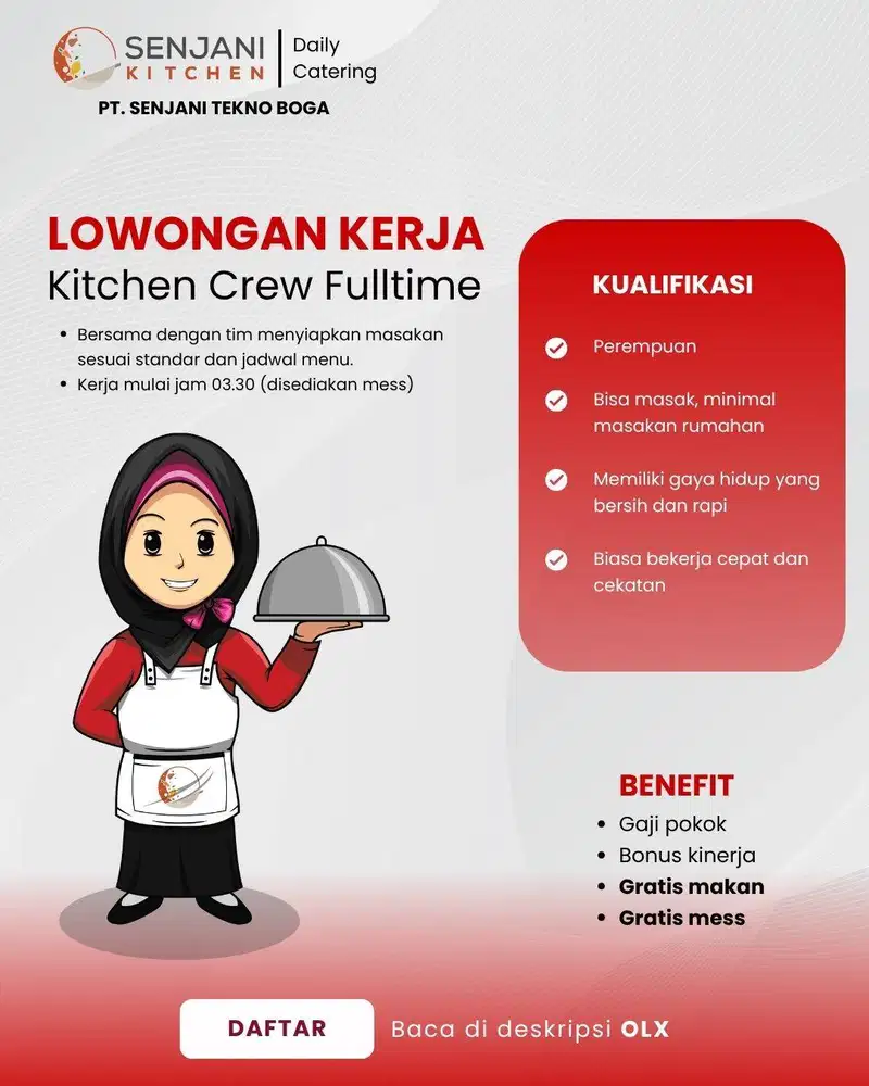 LOKER KITCHEN CREW JOGJA