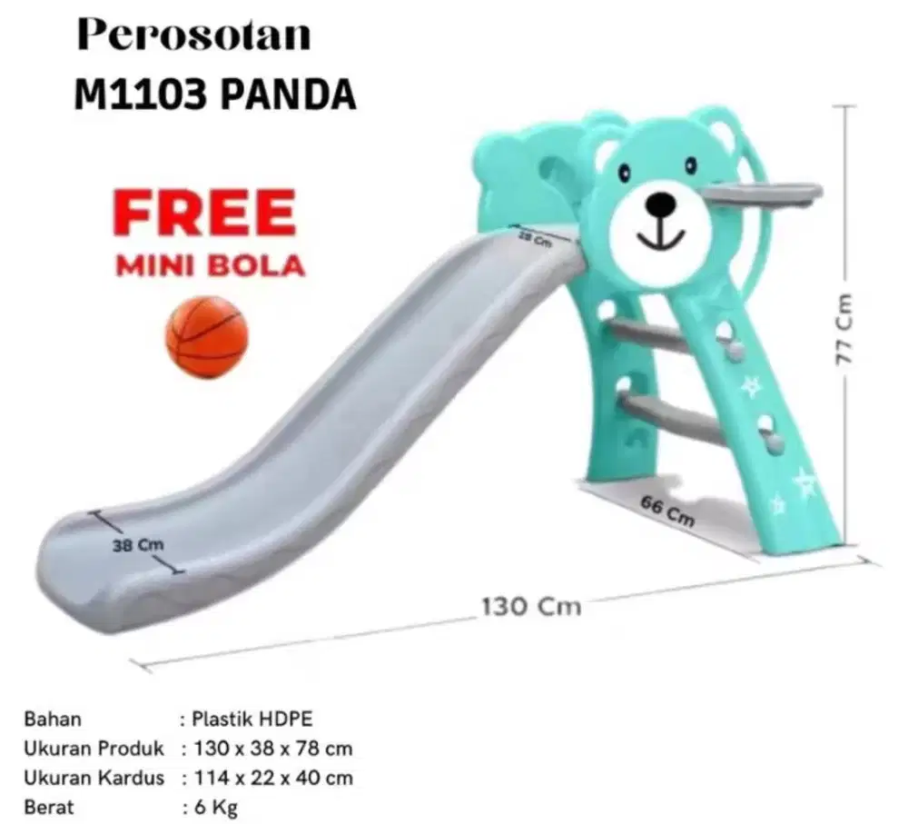 mainan perosotan anak (preloved)