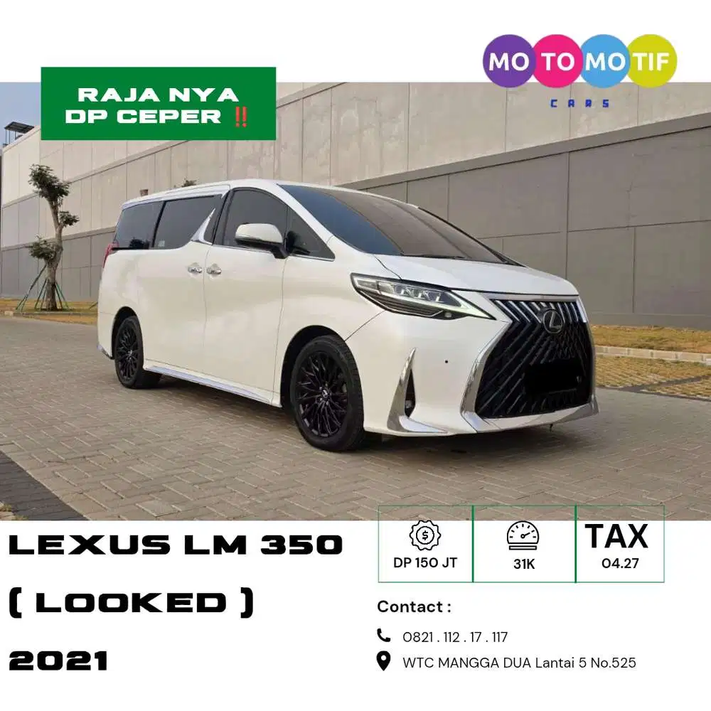 [ DP 150 ] LEXUS LM 350 LOOKED 2021