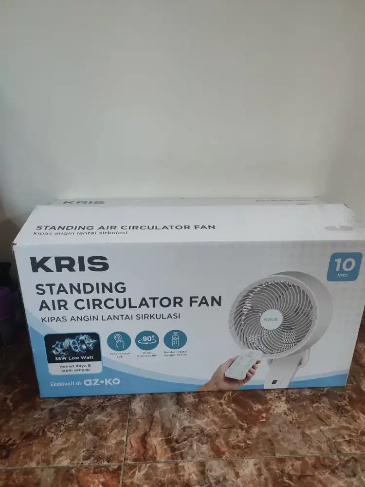 Jual cepat standing air circulator pemakaian 1minggu